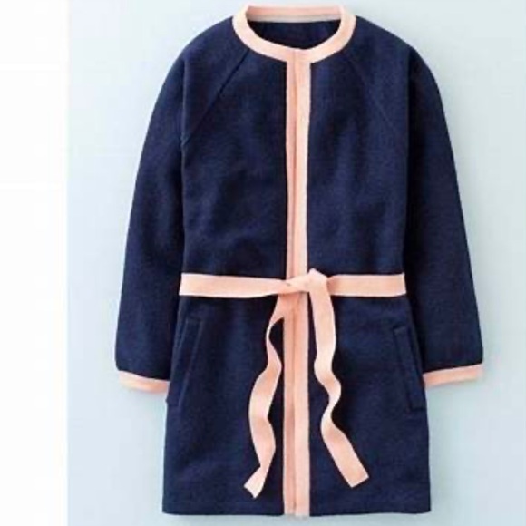 Boden Navy and Pink Cardigan Sweater - Picture 3 of 12